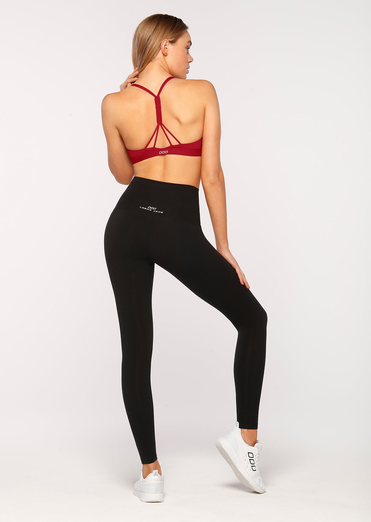 Lorna Jane Twiggy F/L Tight - Black