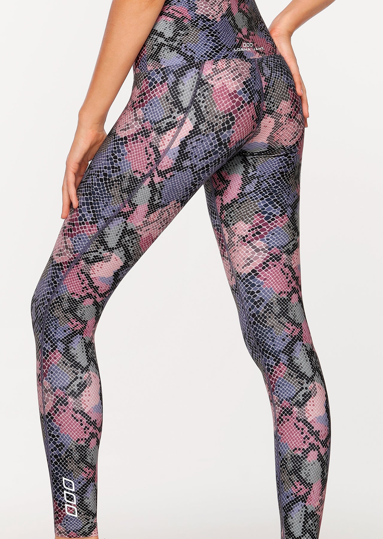Lorna Jane Twiggy F/L Tight - Reptilia Print