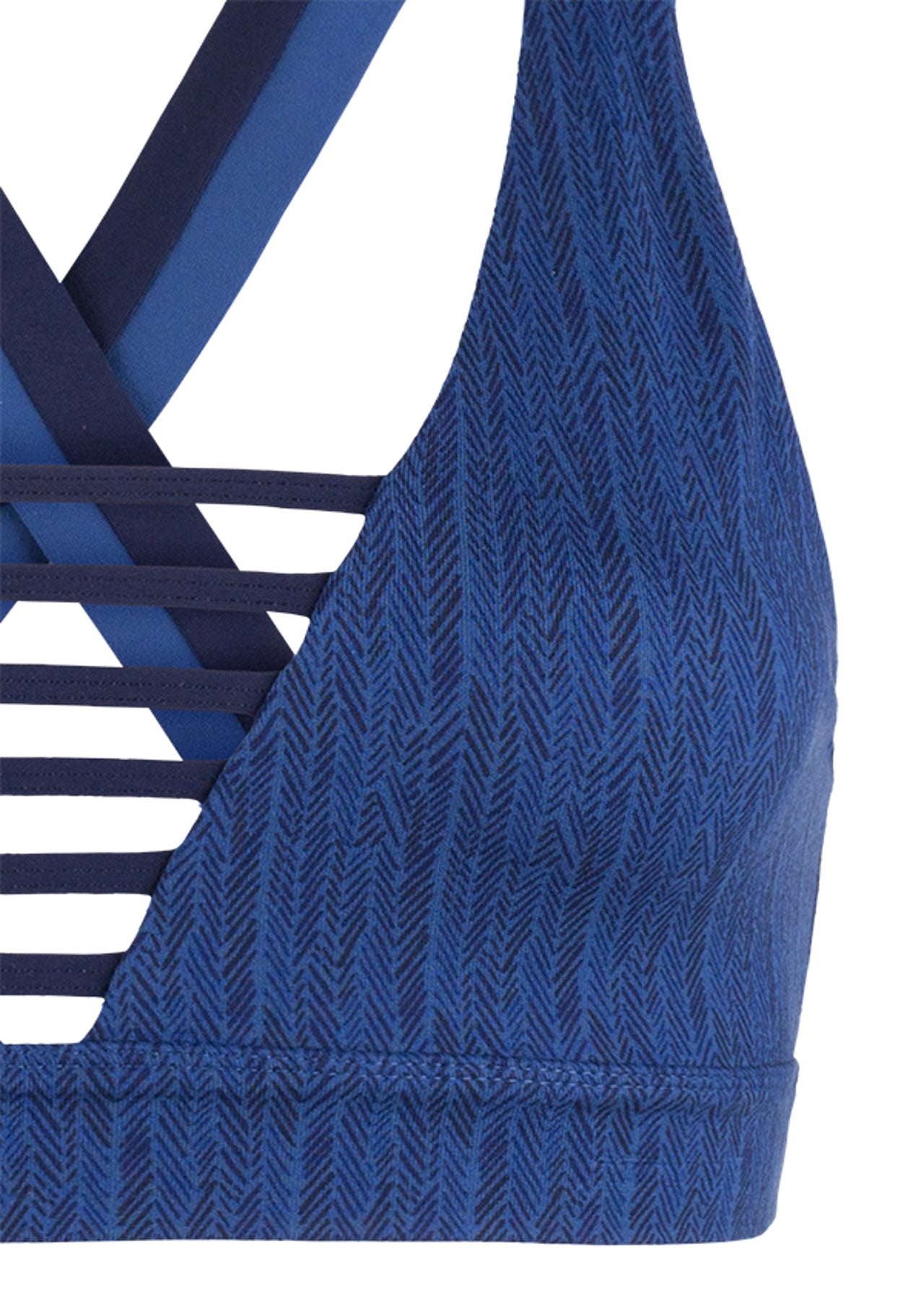 Lorna Jane Twiggy Yoga Bra - Indigo Marl