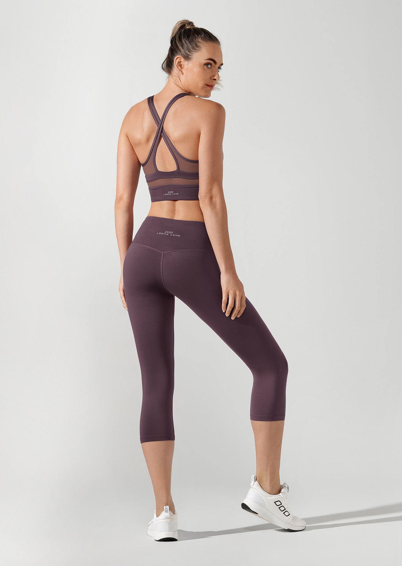Lorna Jane Ultimate Recycled 7/8 Tight - Soft Violet