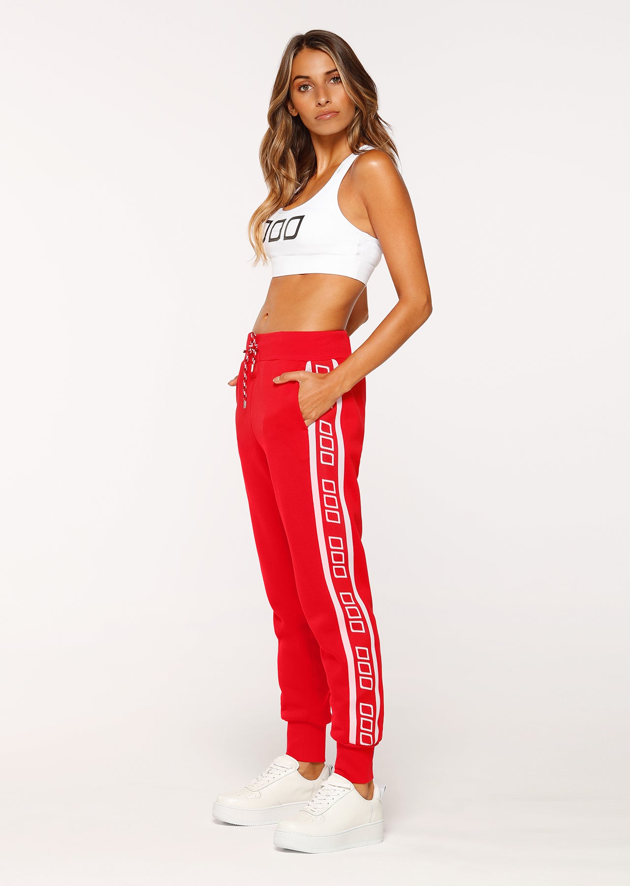 Lorna Jane Vintage Track Pants - Ginger