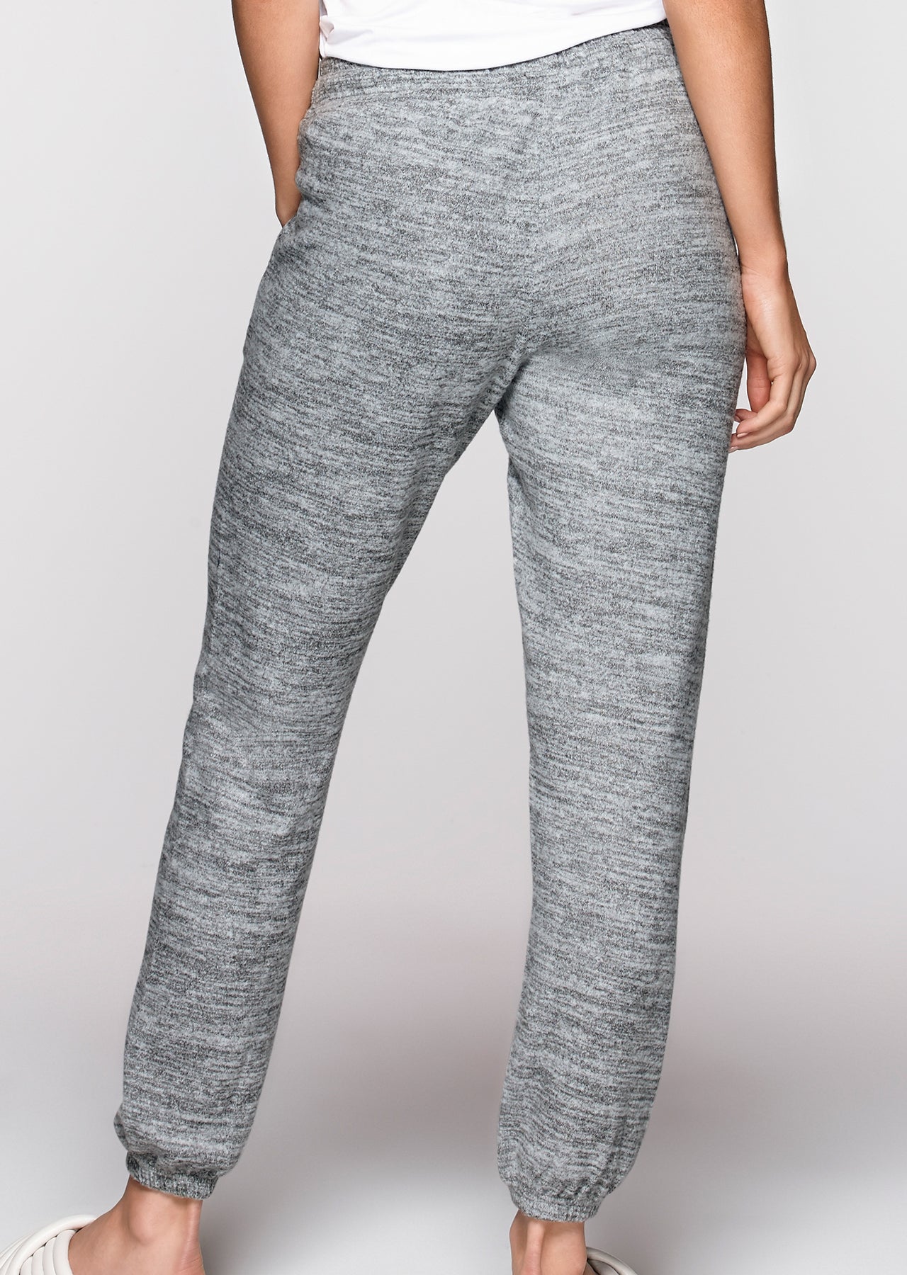 Lorna Jane Wisdom Casual Pants - Grey Marl