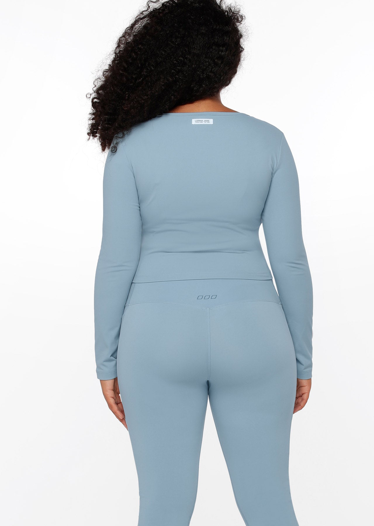 Lorna Jane Lifted Active Long Sleeve Top - Voyage Blue
