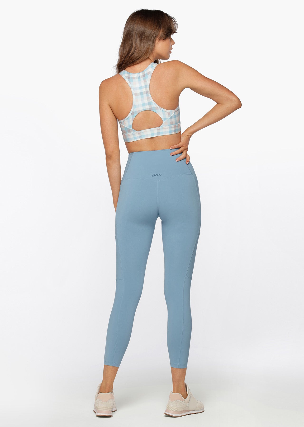 Lorna Jane Utility Phone Pocket Ankle Biter Leggings - Voyage Blue