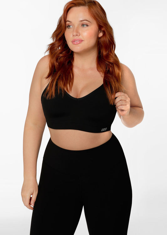 Lorna Jane Hold And Mould Sports Bra - Black