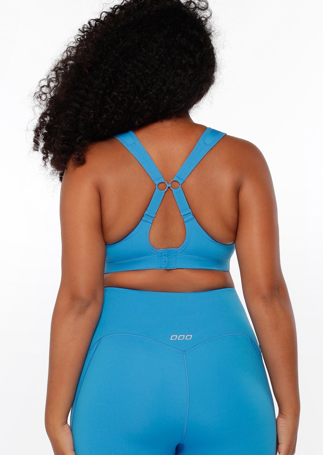Lorna Jane Hold And Mould Sports Bra - Capri Blue