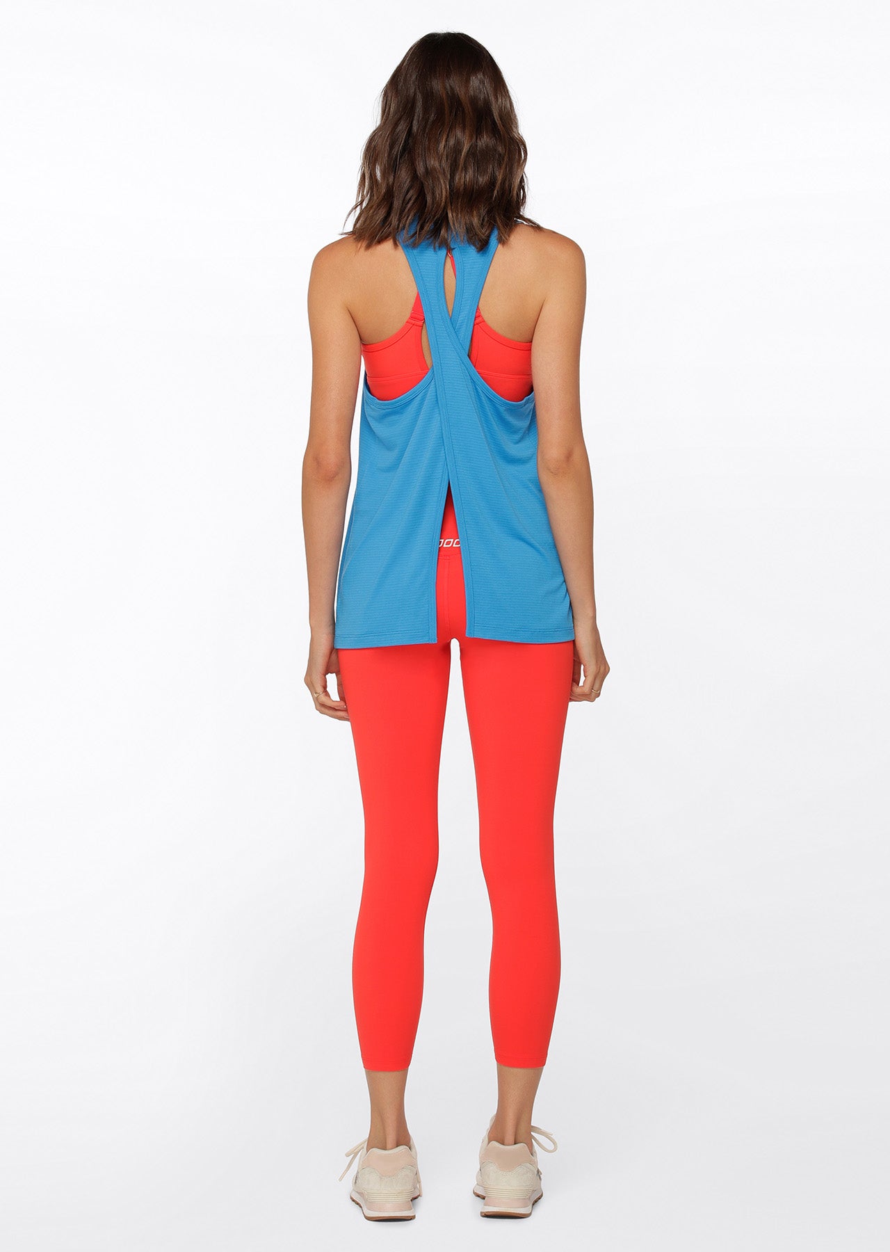 Lorna Jane Olympia Active Tank - Capri Blue