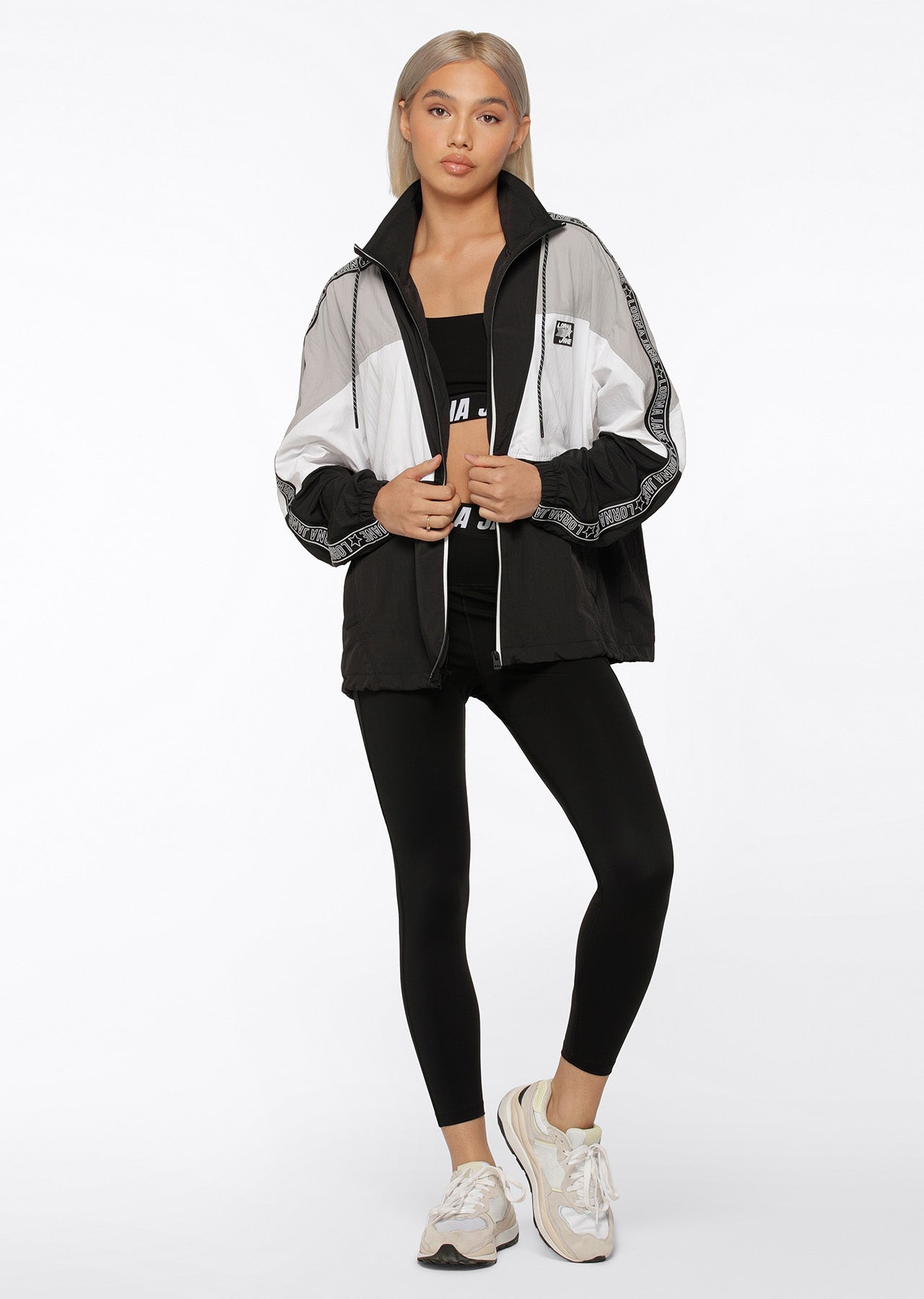Lorna Jane Post Game Spray Jacket - Black