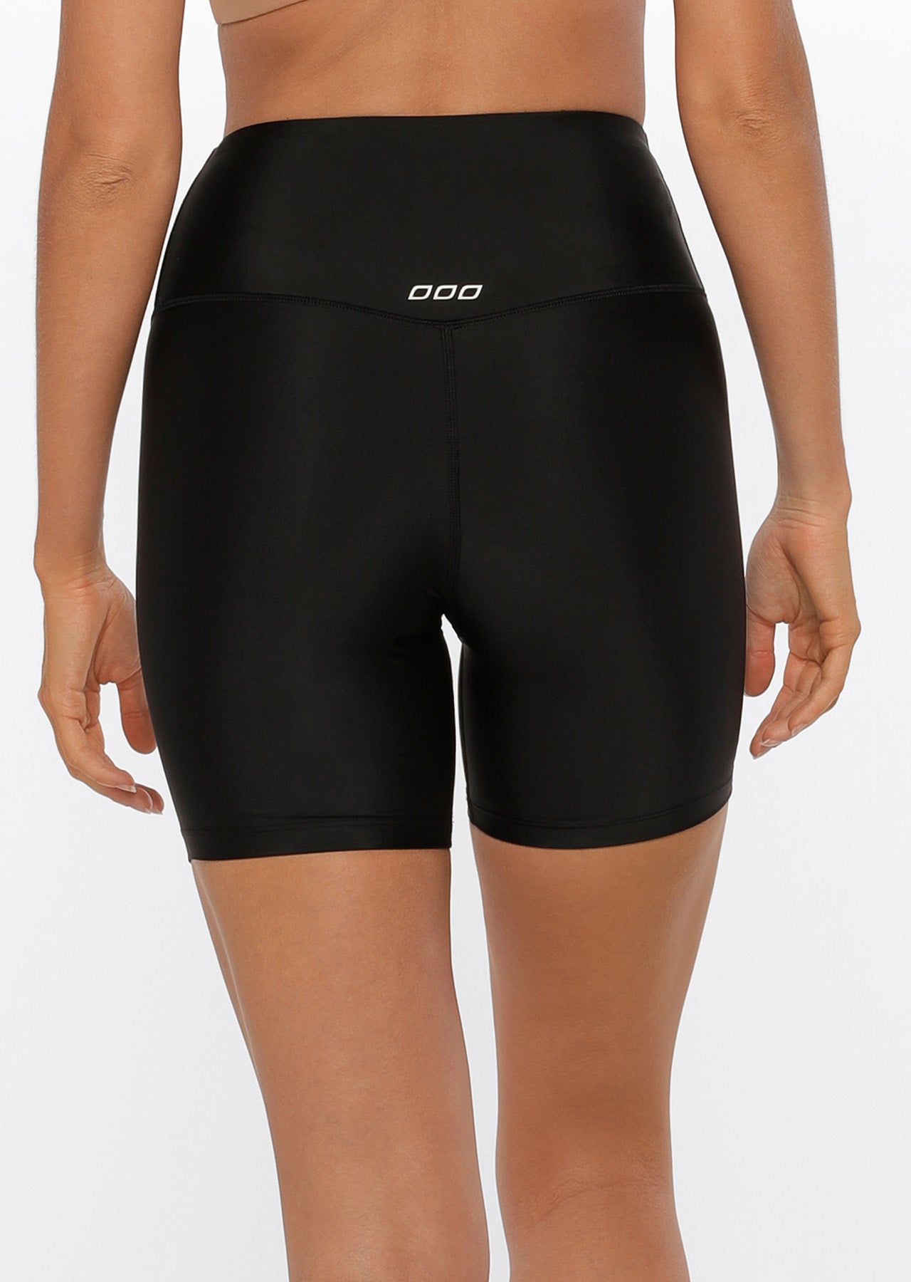 Lorna Jane Cool Touch Lotus Bike Shorts - Black