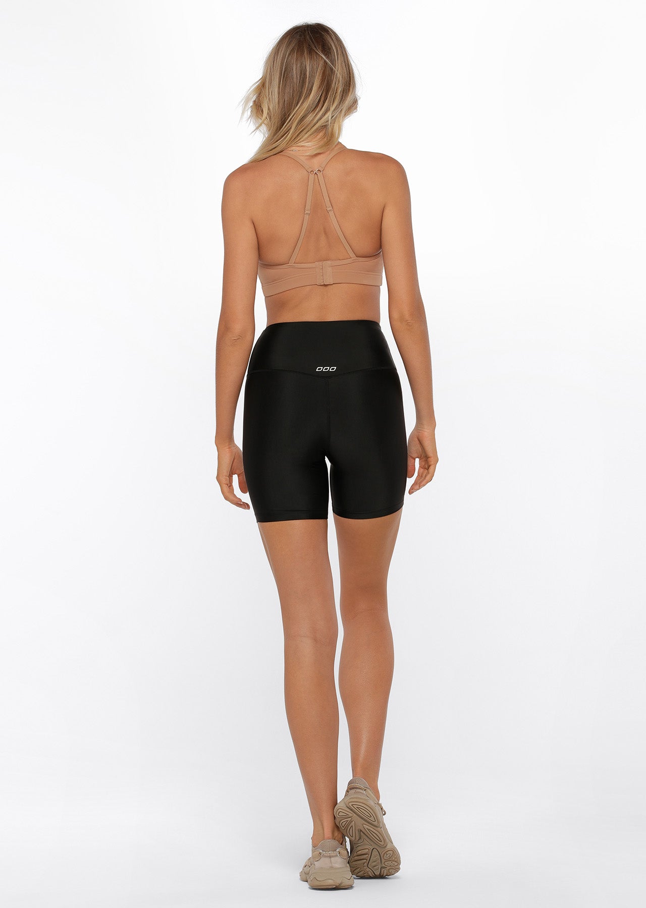 Lorna Jane Cool Touch Lotus Bike Shorts - Black