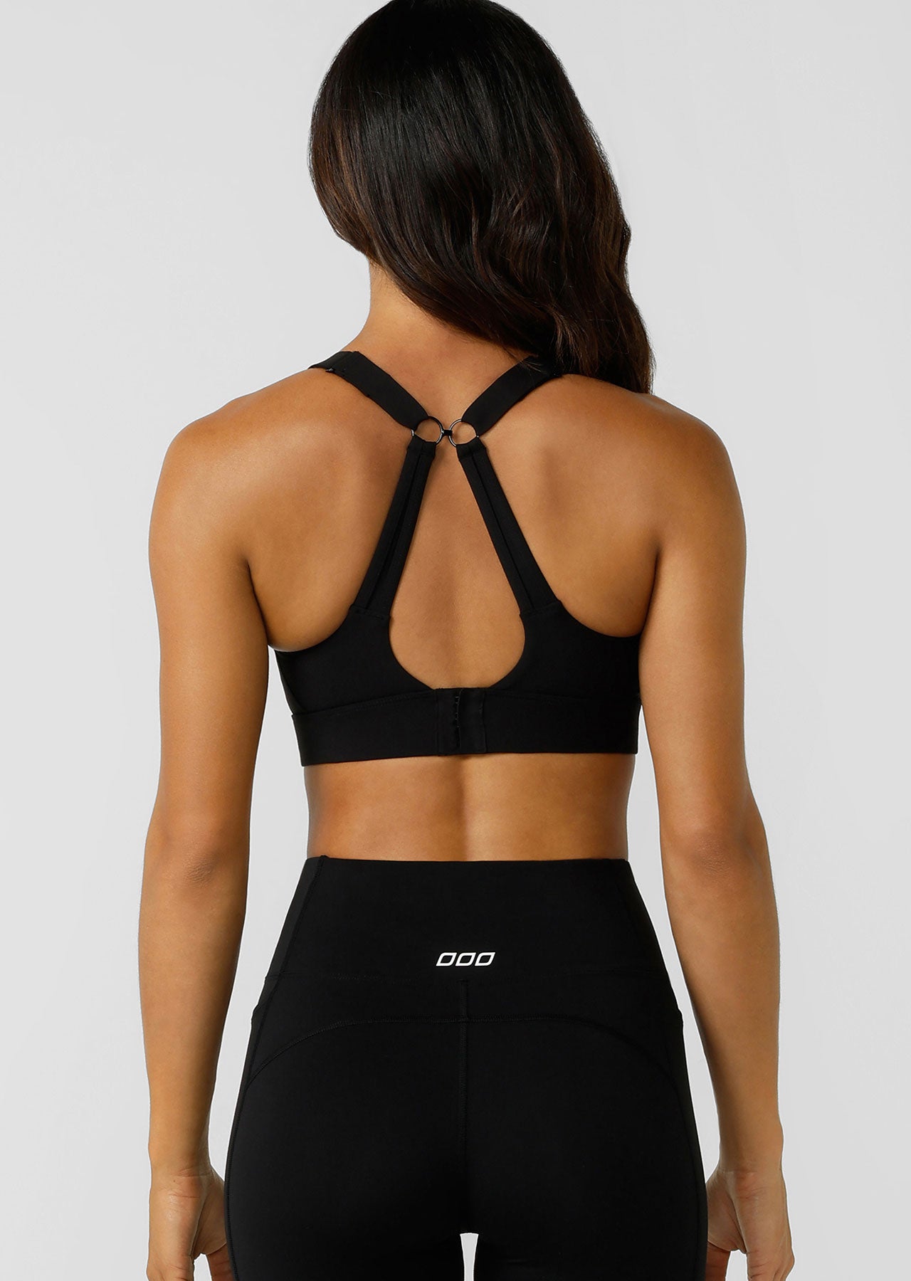 Lorna Jane Game Time Recycled Sports Bra - Black