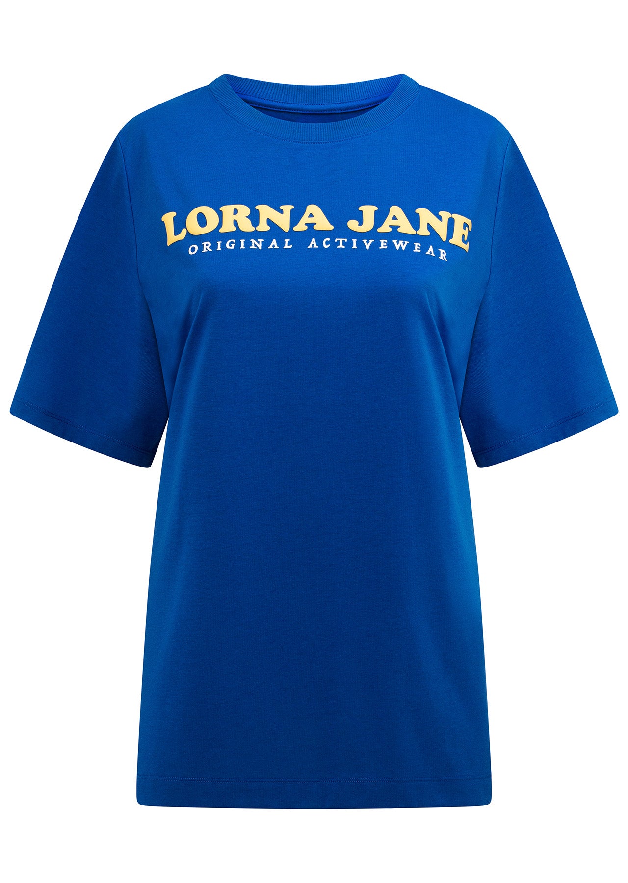 Lorna Jane Play Maker Relaxed Tee - Cobalt Blue