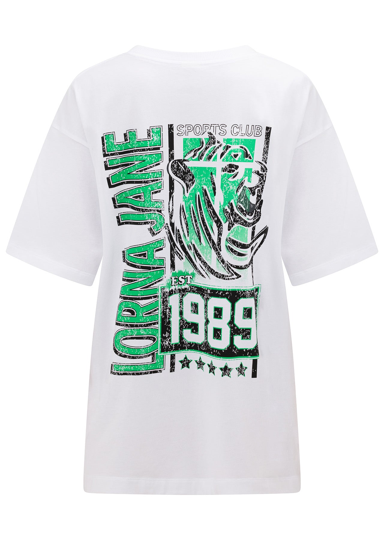 Lorna Jane Sports Club Boyfriend Tee - White