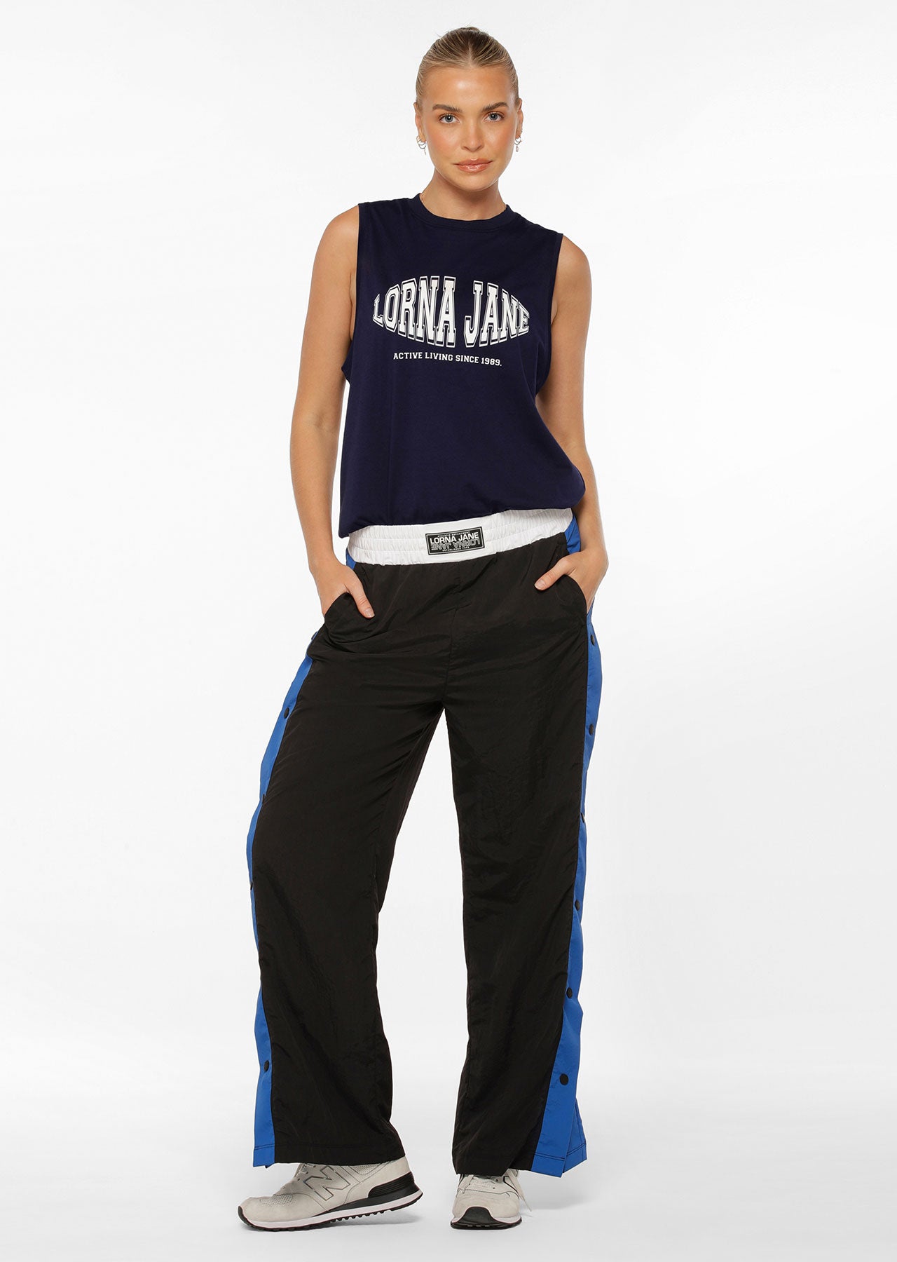 Lorna Jane All Star Active Pant - Black Splice