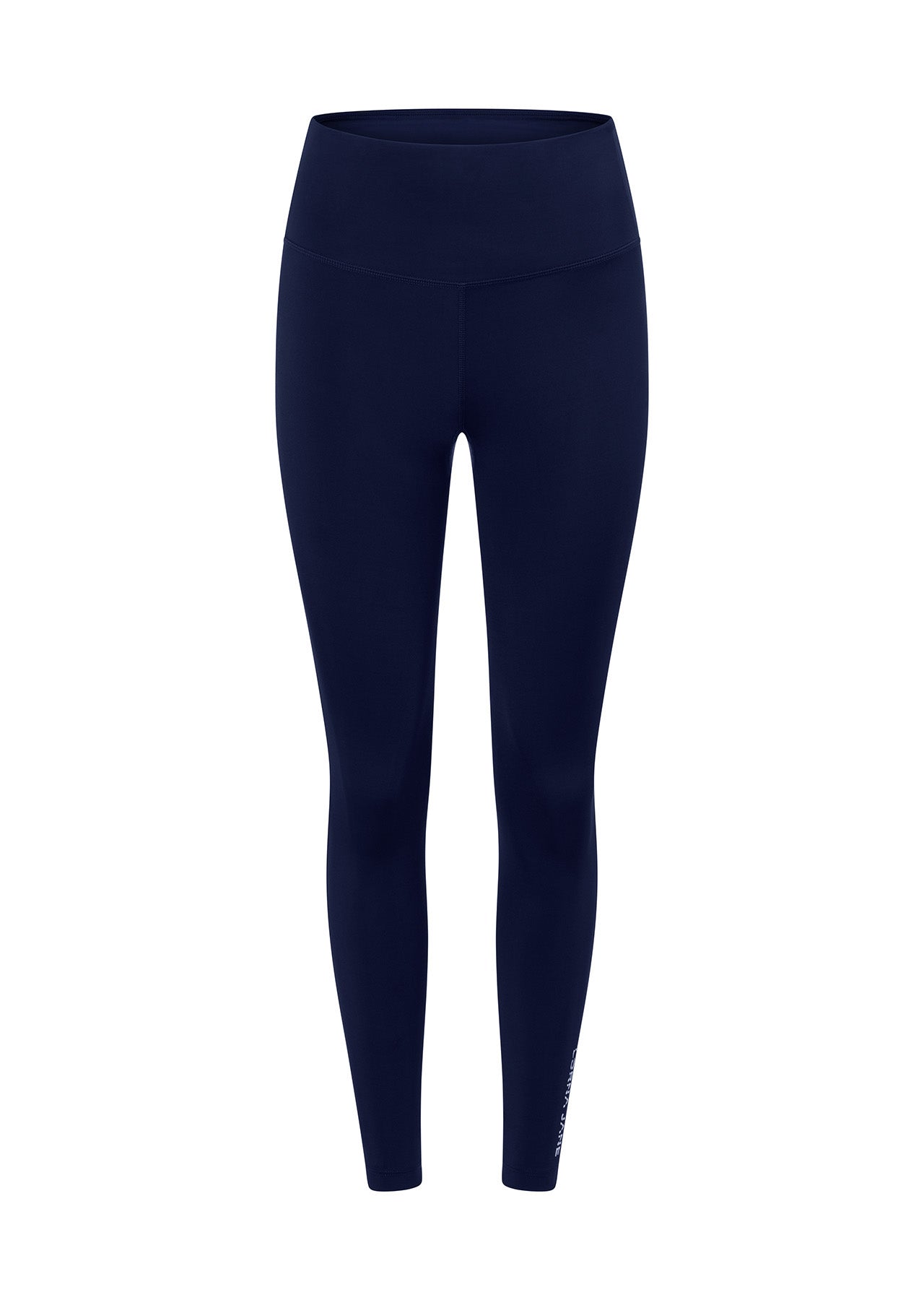Lorna Jane Lotus No Chafe Cool Touch Ankle Biter Leggings - French Navy