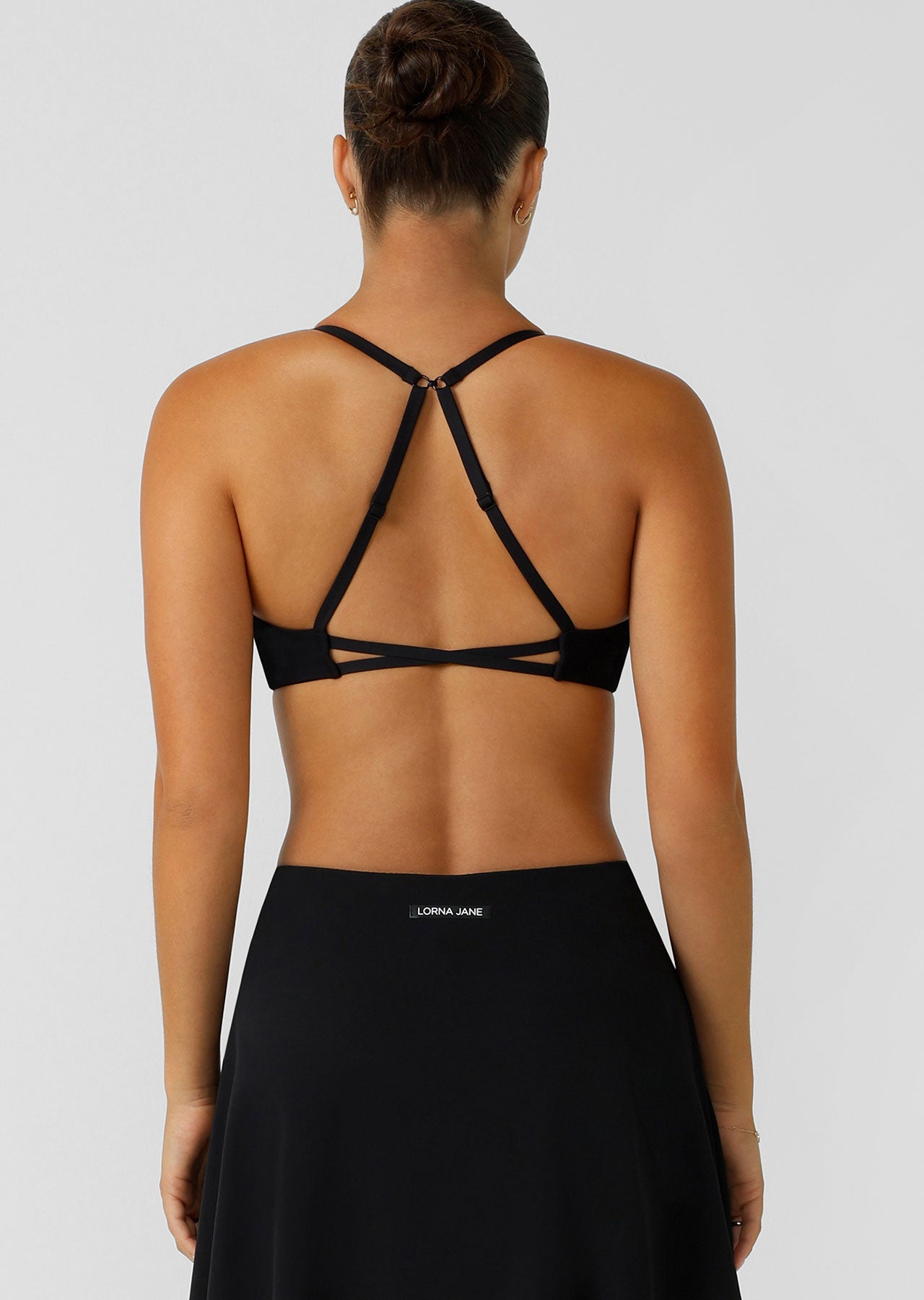 Lorna Jane Adaptable Recycled Sports Bra - Black