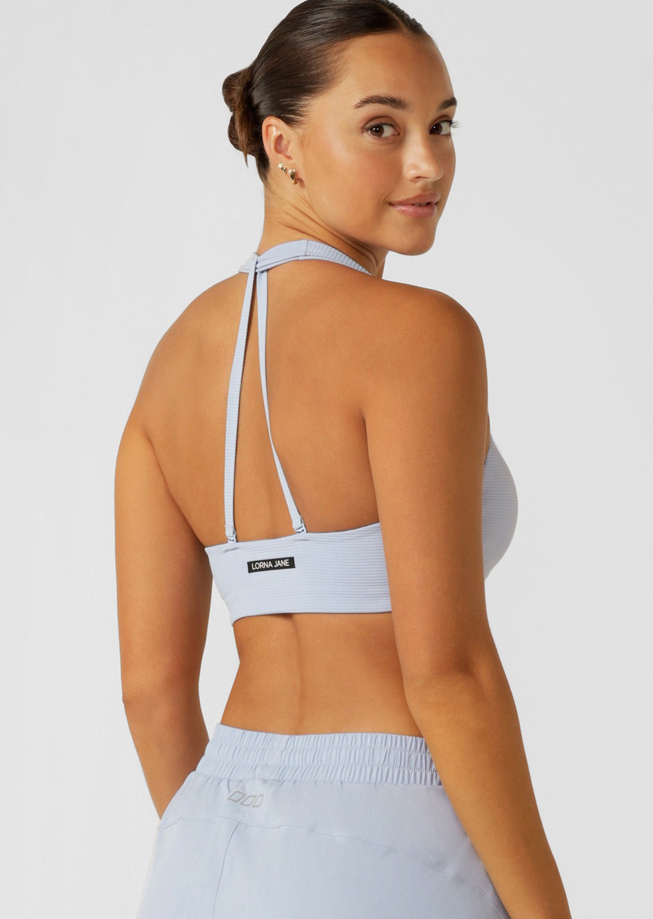 Lorna Jane Goddess Sports Bra - Light Moontide