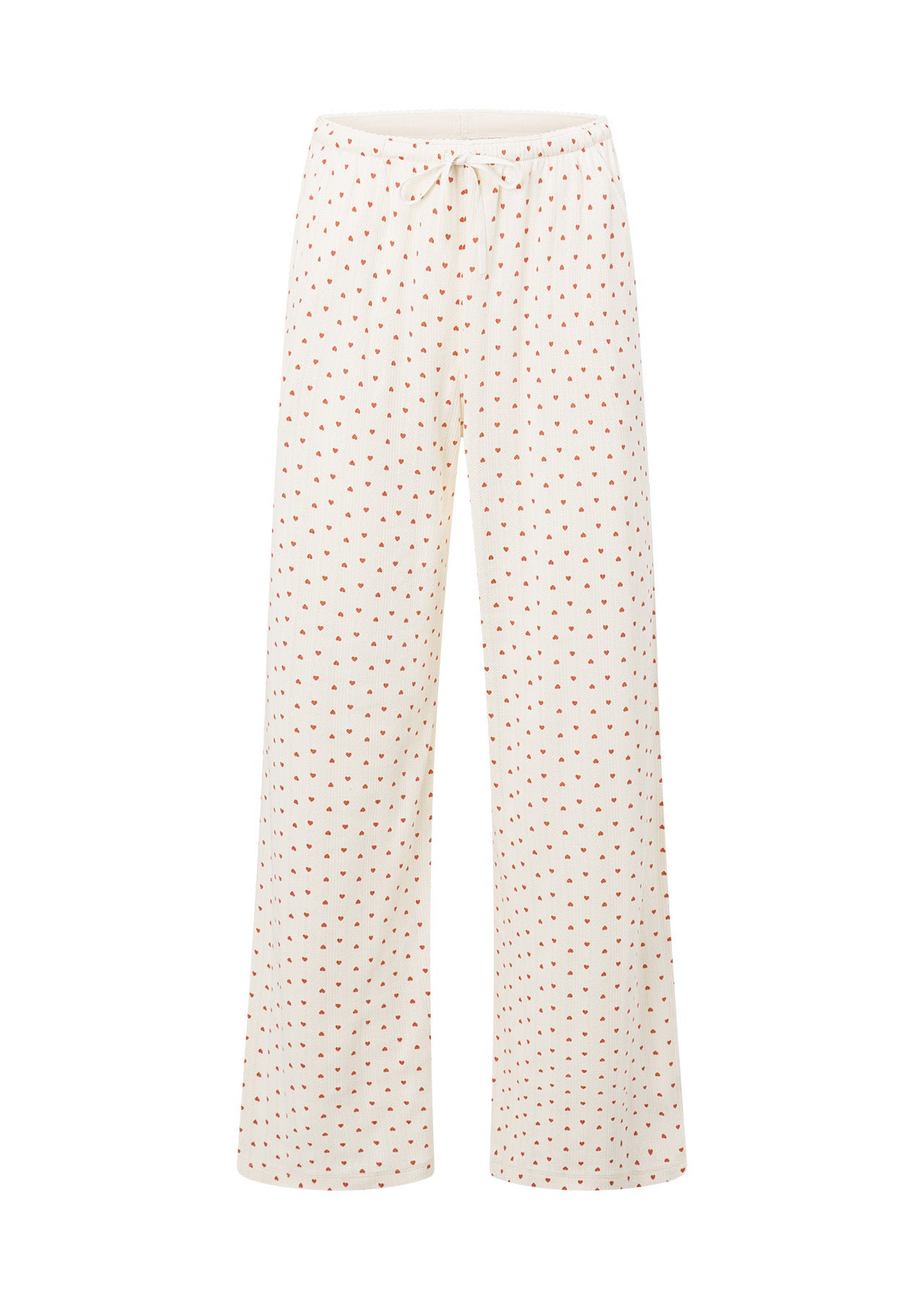 Lorna Jane With Love Lounge Pants - Mini Heart Print Cream