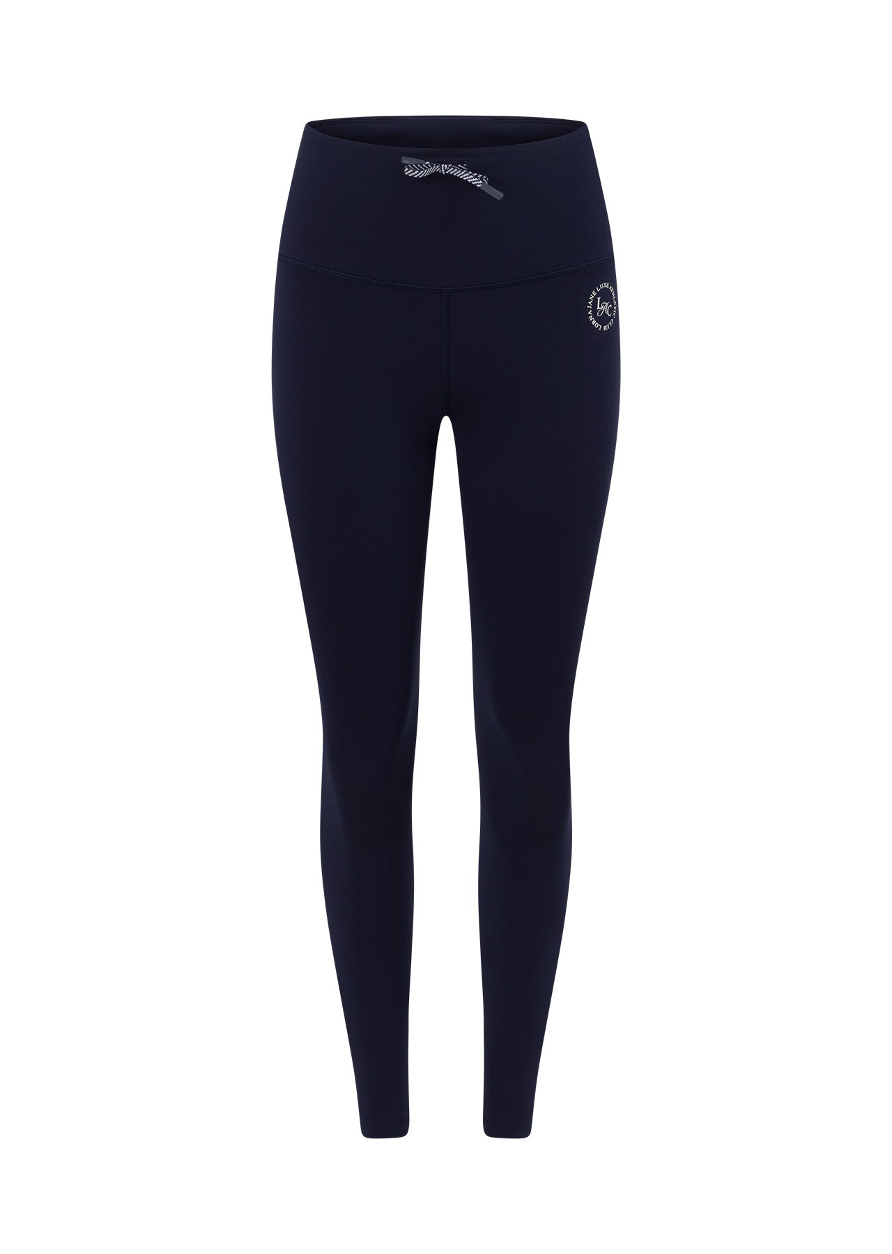 Lorna Jane Limited Edition Lotus No Chafe Ankle Biter Leggings - French Navy
