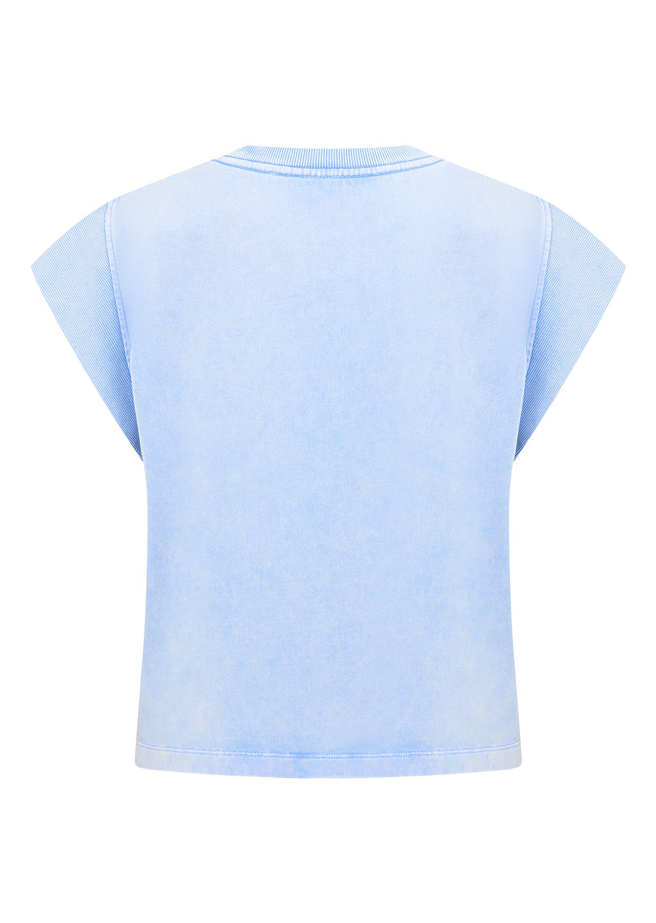 Lorna Jane Westwood Washed T-Shirt - Washed Oxford Blue