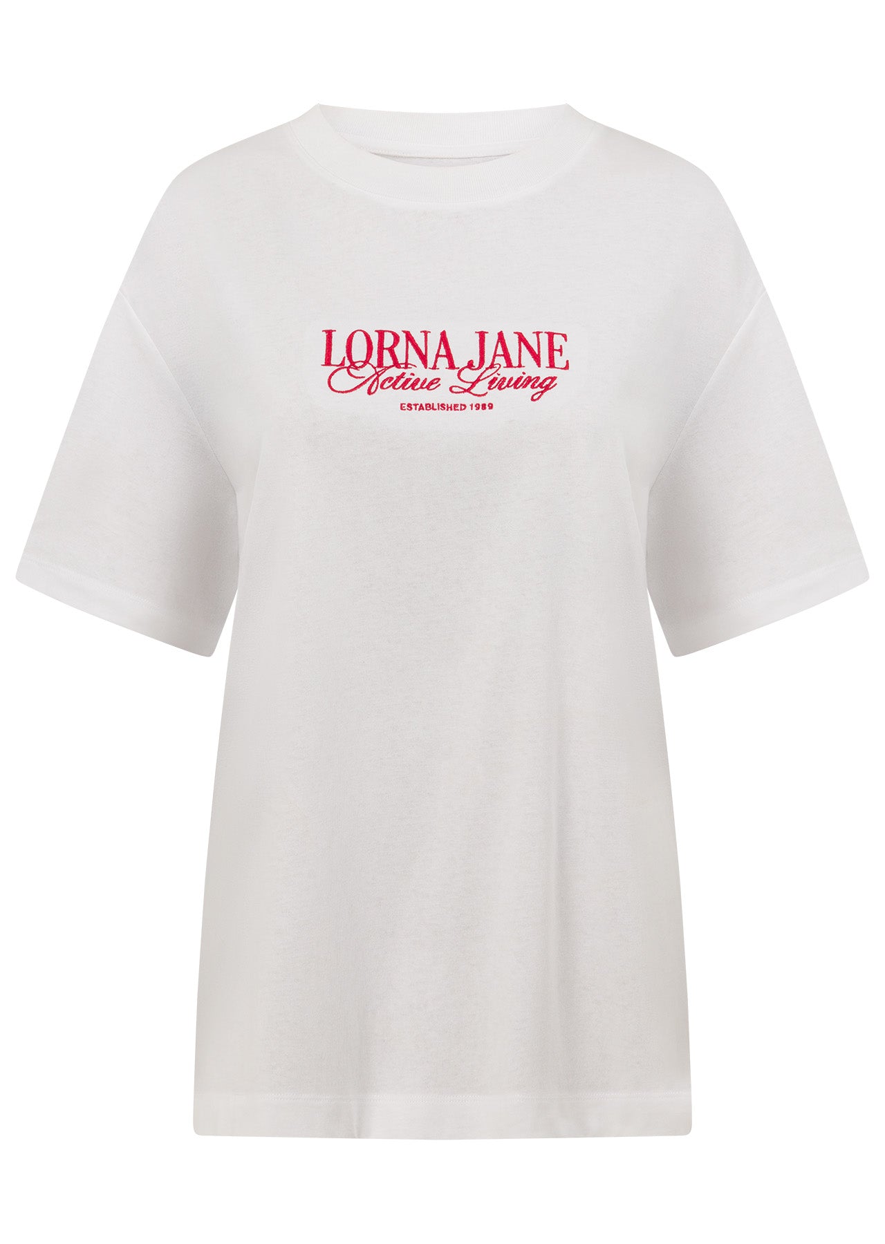 Lorna Jane LJ Active Living T-Shirt - White