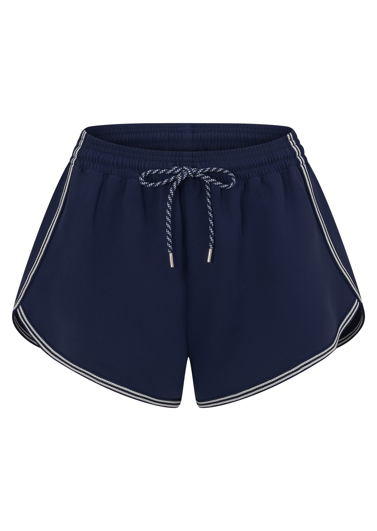 Lorna Jane Retro Sport Shorts - Marine Blue