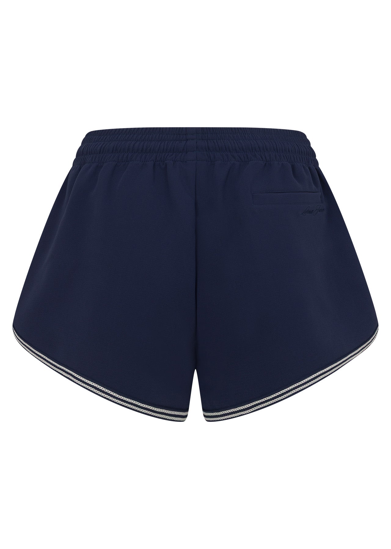 Lorna Jane Retro Sport Shorts - Marine Blue