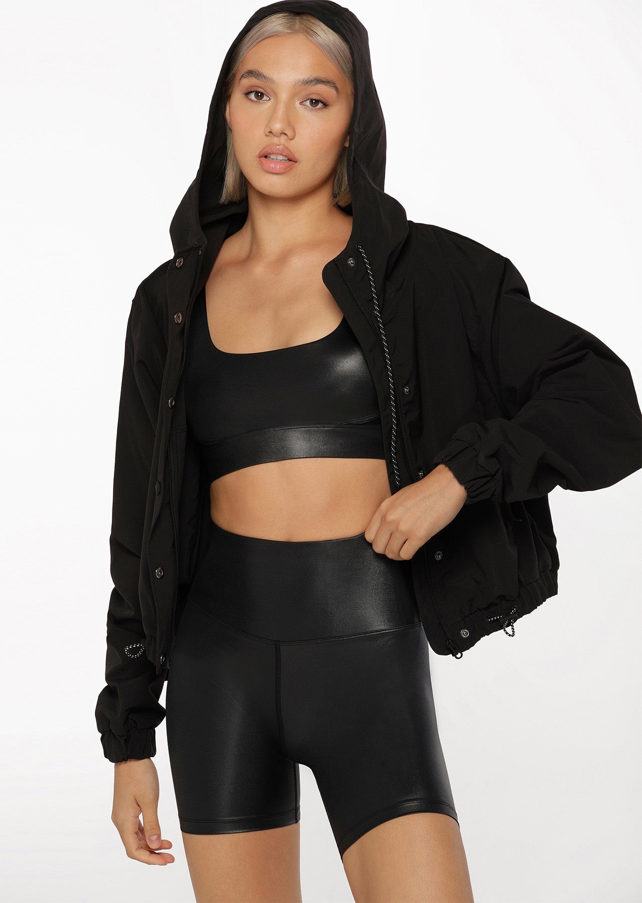 Lorna Jane Stride Wind Resistant Jacket - Black