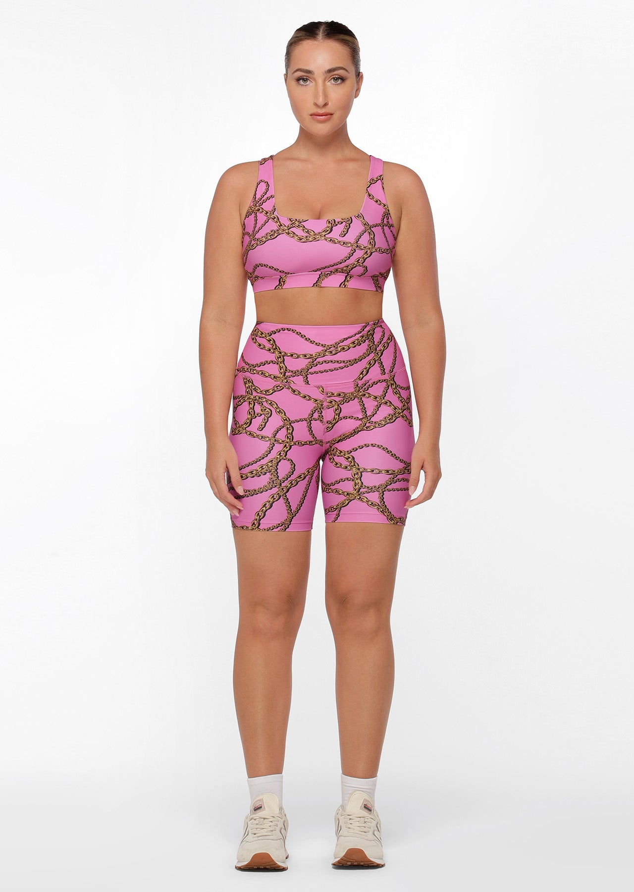 Lorna Jane Linked Up Sports Bra - Linked Up Print