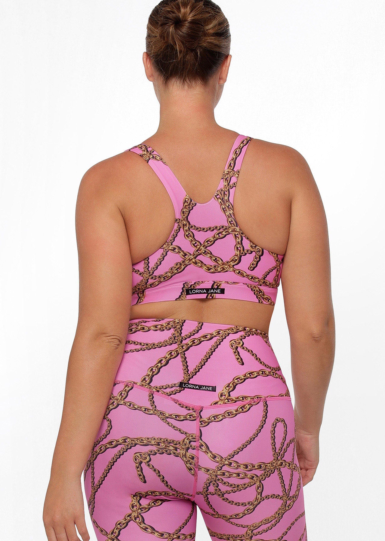 Lorna Jane Linked Up Sports Bra - Linked Up Print