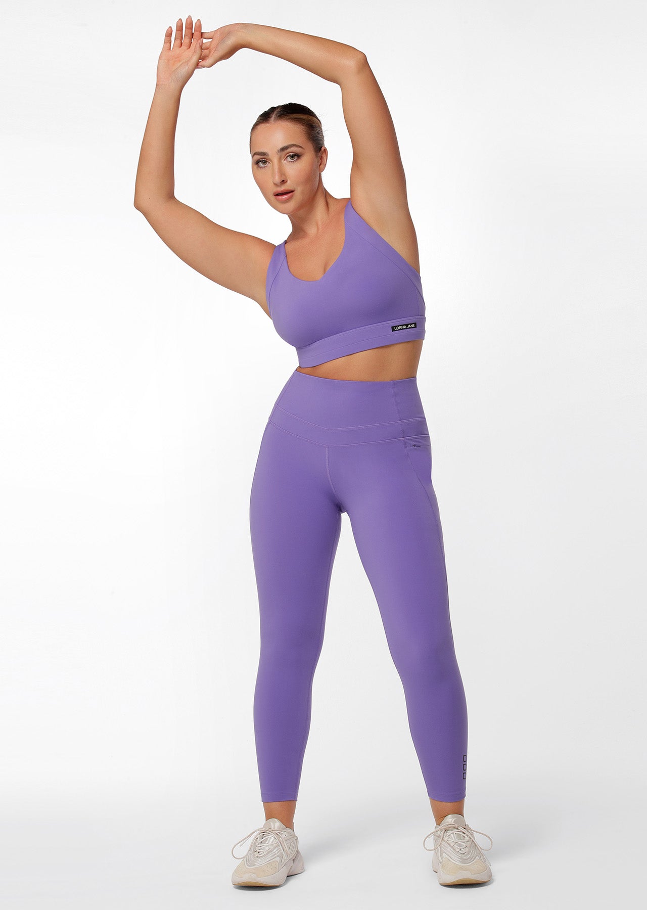 Lorna Jane Double Time Sports Bra - Ultra Violet