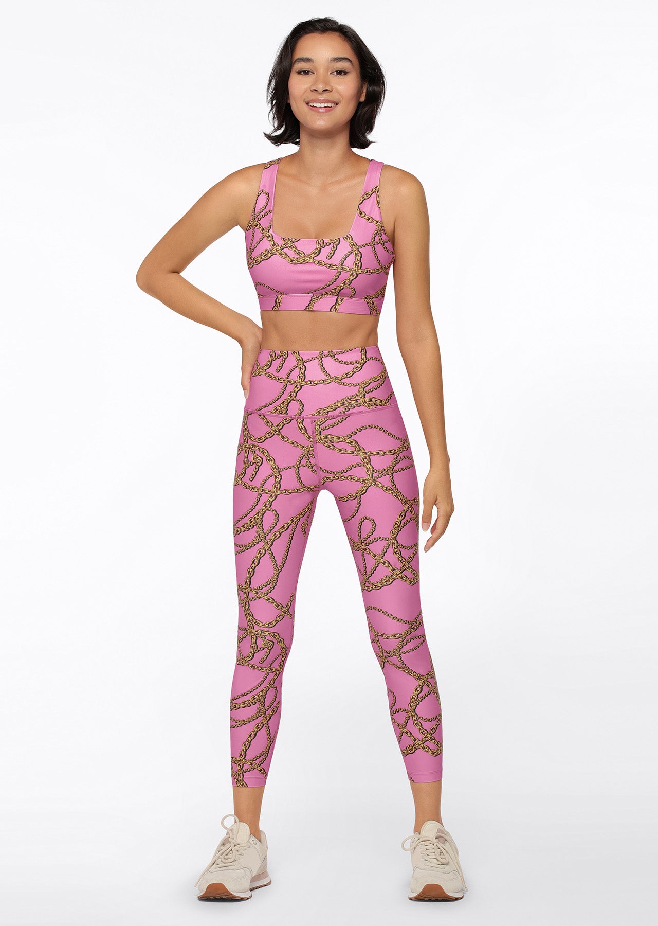 Lorna Jane Linked Up Full Length Leggings - Linked Up Print