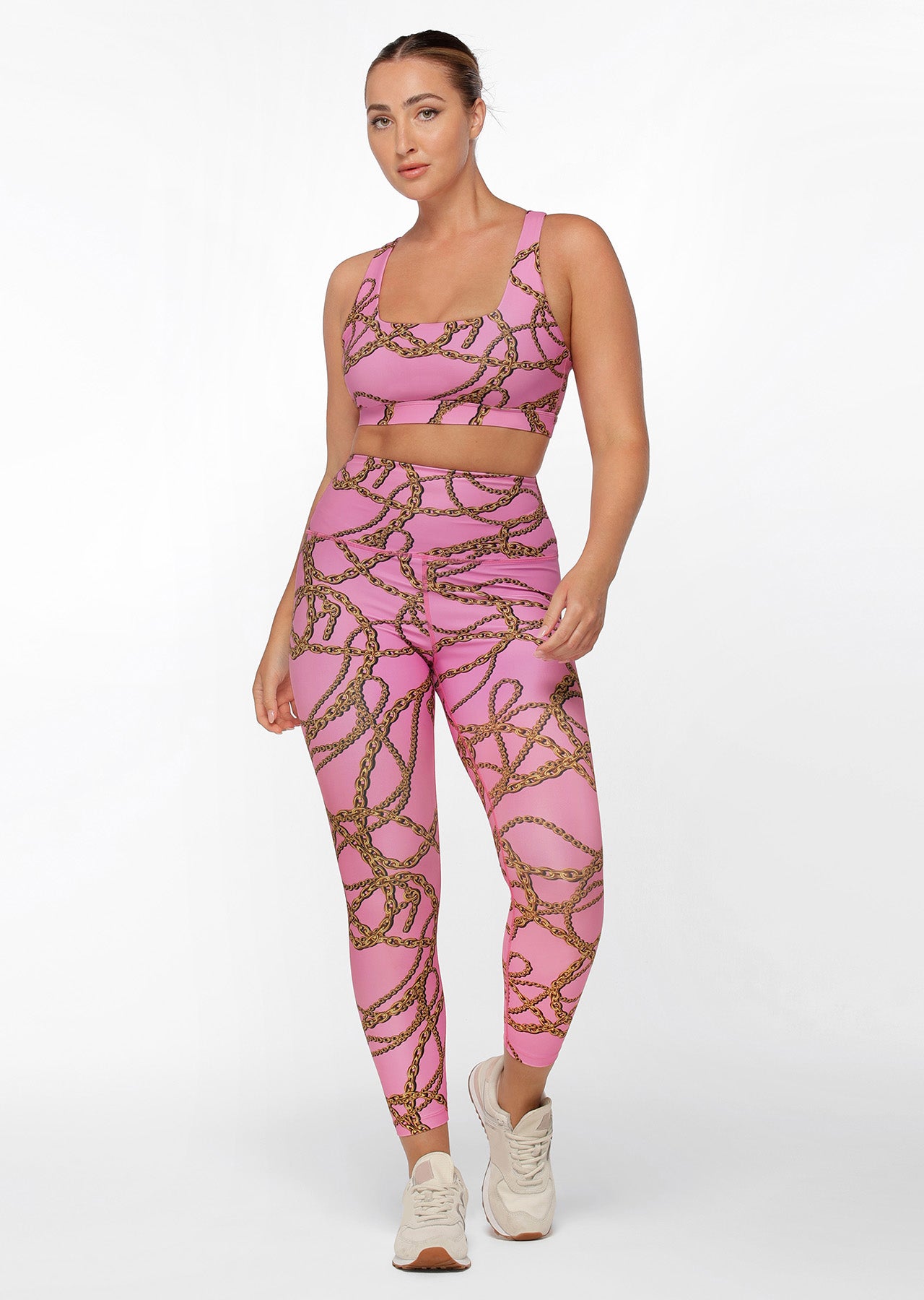 Lorna Jane Linked Up Full Length Leggings - Linked Up Print