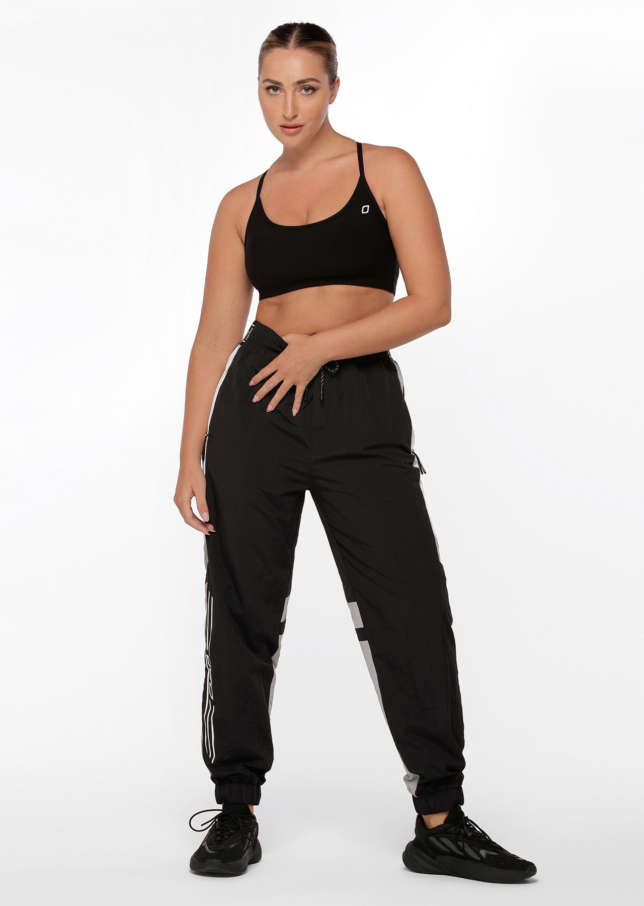 Lorna Jane Post Game Active Pants - Black Multi