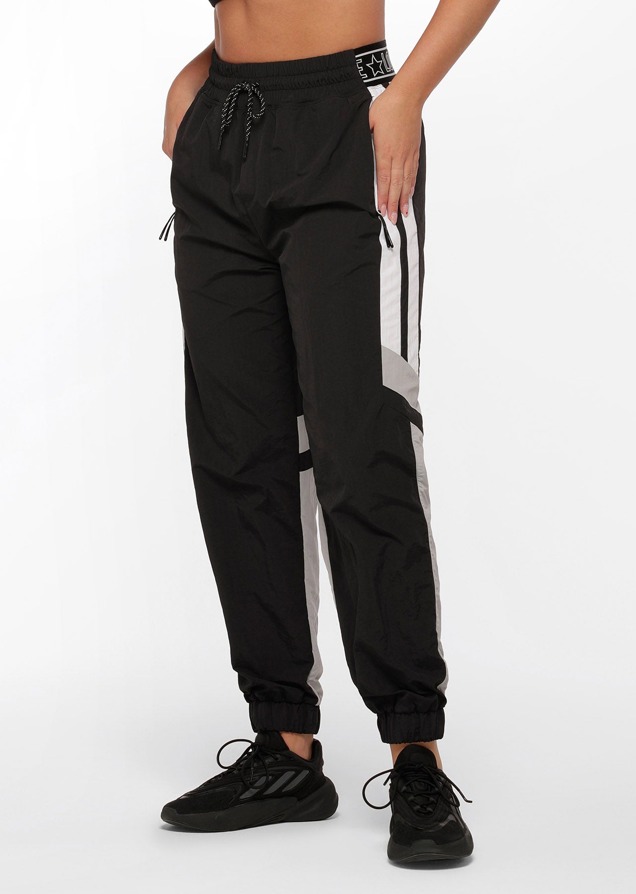 Lorna Jane Post Game Active Pants - Black Multi