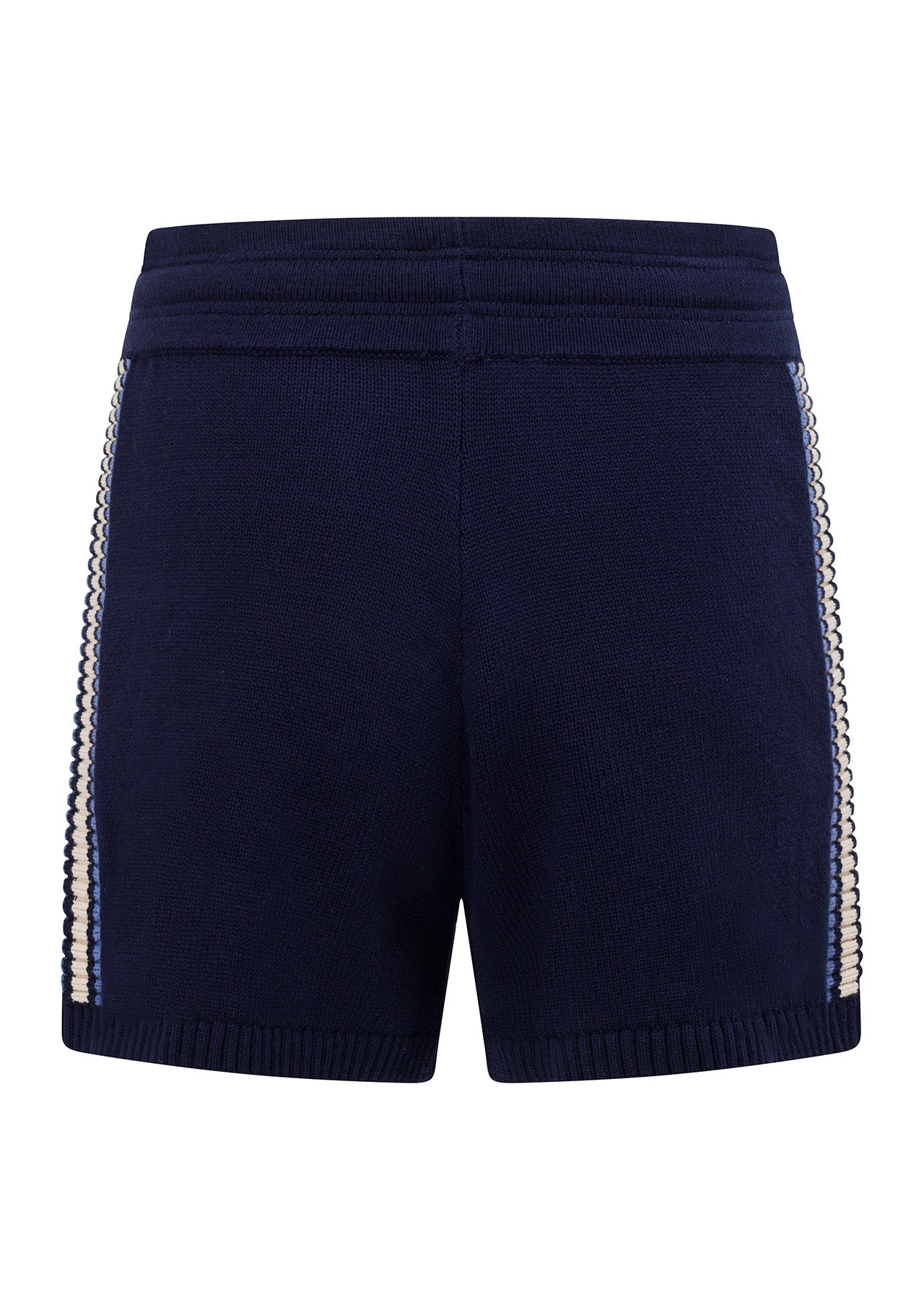 Lorna Jane Contrast Knit Kick Shorts - French Navy