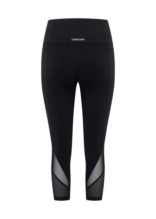 Lorna Jane Airflow Core Stability 7/8 Leggings - Black