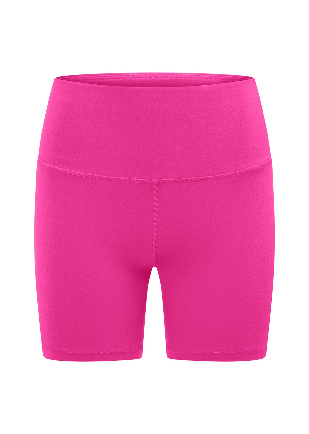 Lorna Jane Lotus No Chafe 16cm Bike Shorts - Bright Pink