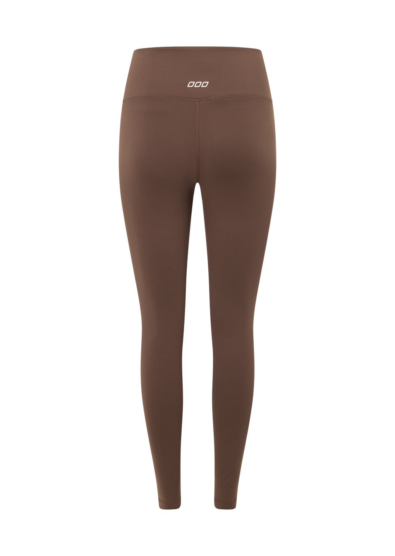 Lorna Jane All Day Lotus Thermal No Chafe Full Length Leggings - Chocolate