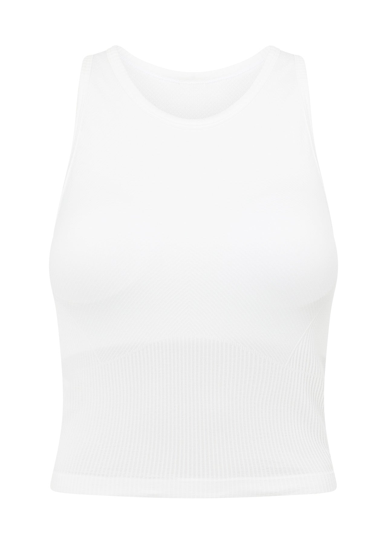 Lorna Jane Air Fit All Day Seamless Bra Tank Combo - White