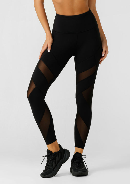 Lorna Jane Grandeur Core Ankle Biter Leggings - Black