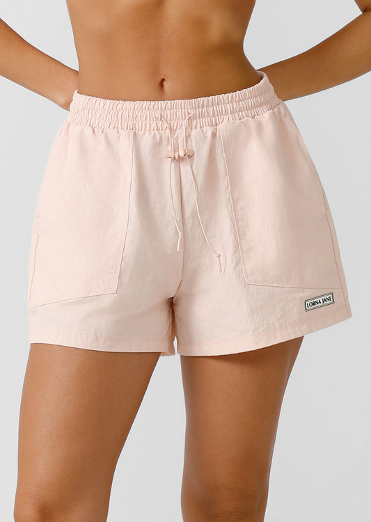 Lorna Jane Weightless Active Shorts - Sunkissed Peach