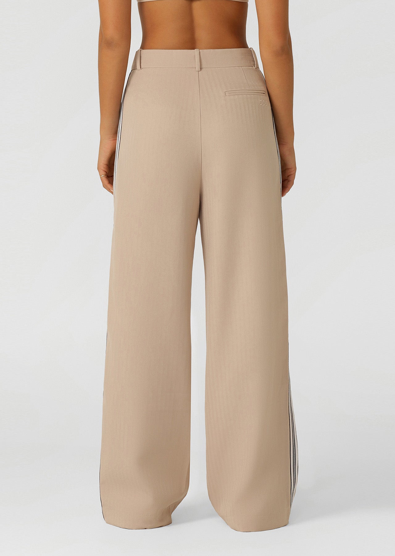 Lorna Jane Retro Suit Pants - Latte