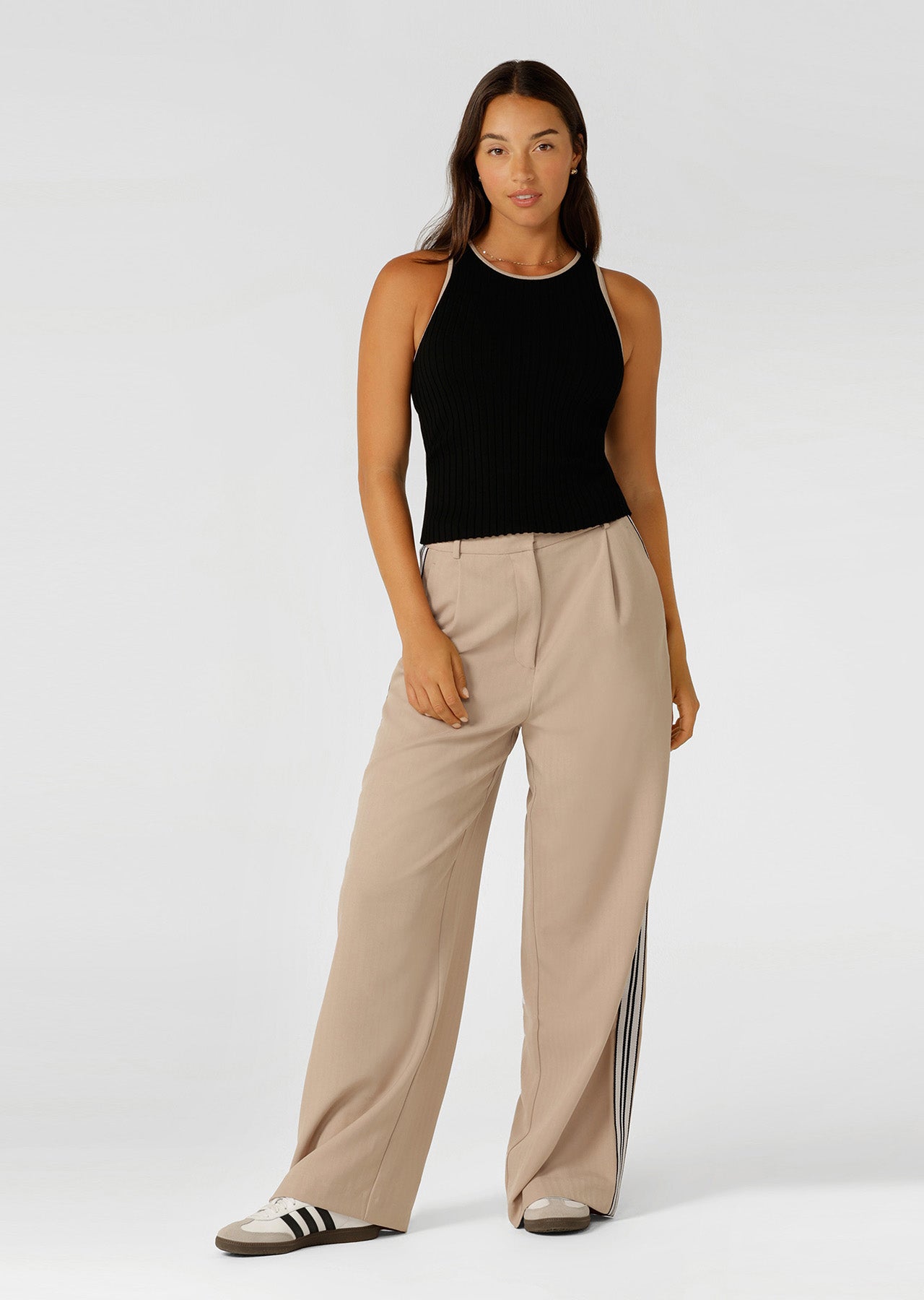 Lorna Jane Redefine Essential Knit Tank - Black