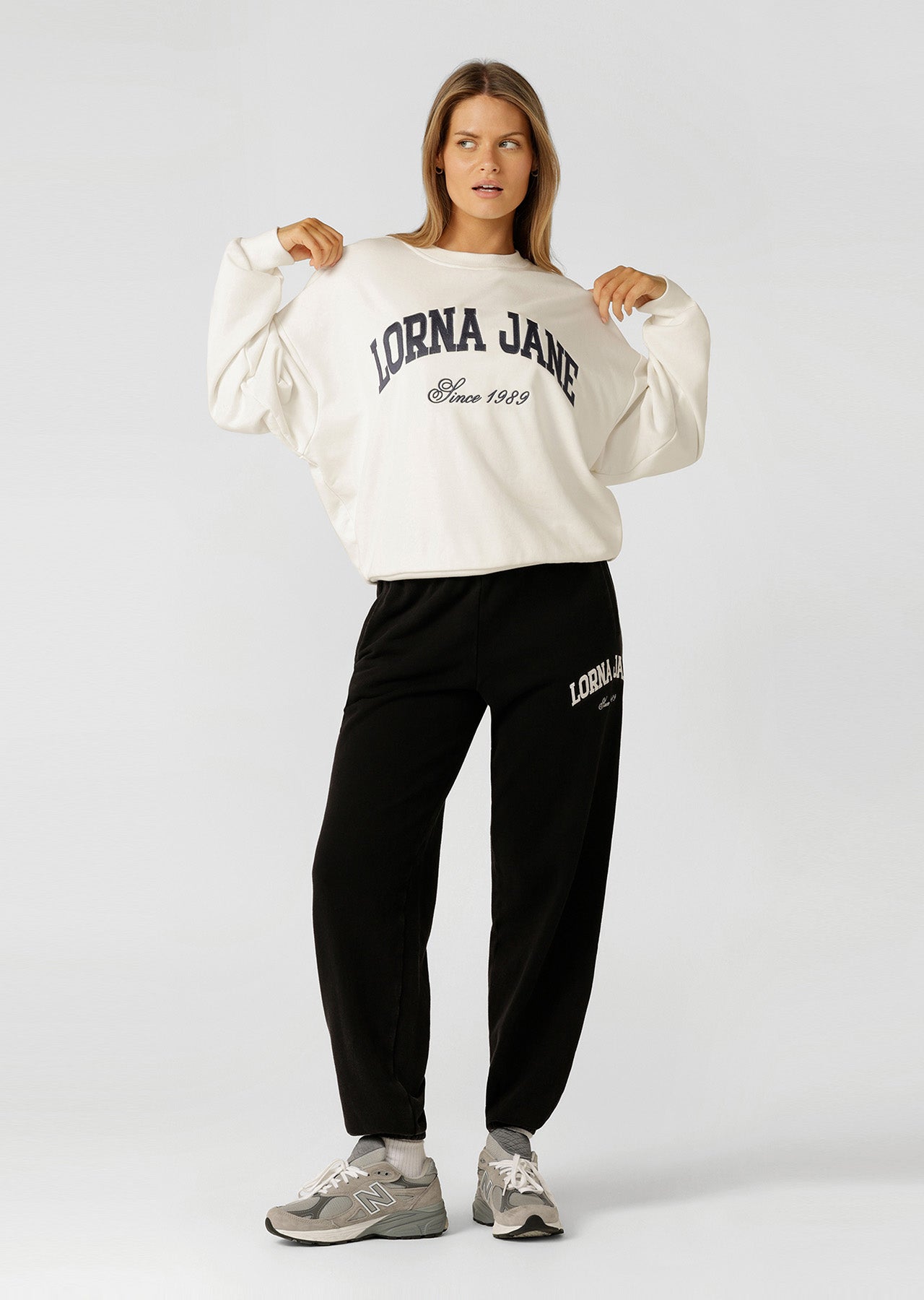 Lorna Jane New Sport Sweatshirt - Porcelain