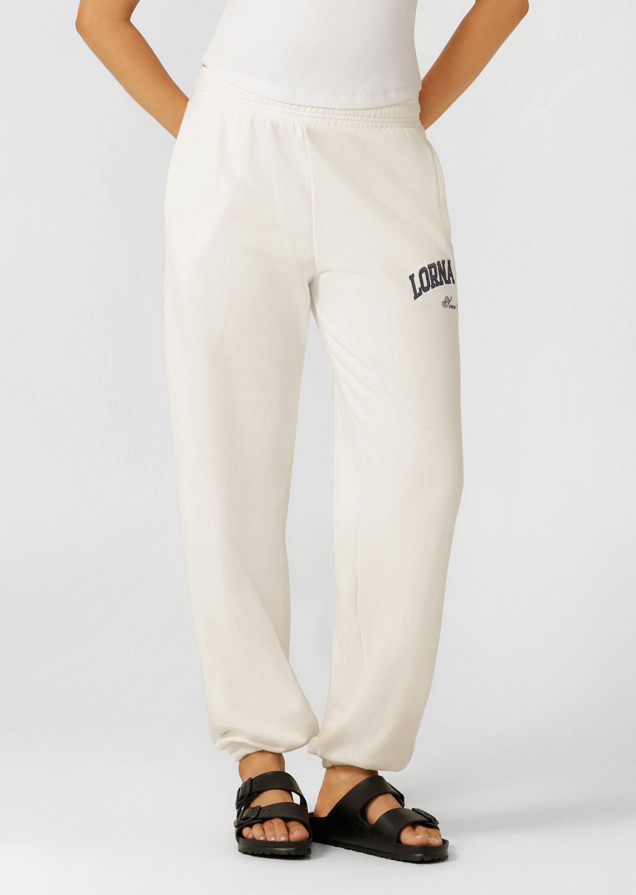 Lorna Jane New Sport Sweatpants - Porcelain