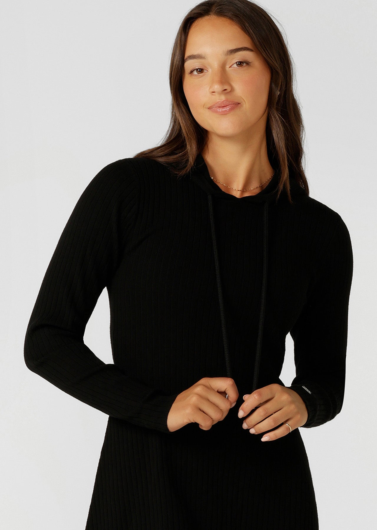 Lorna Jane Athleisure Knit Mini Dress - Black