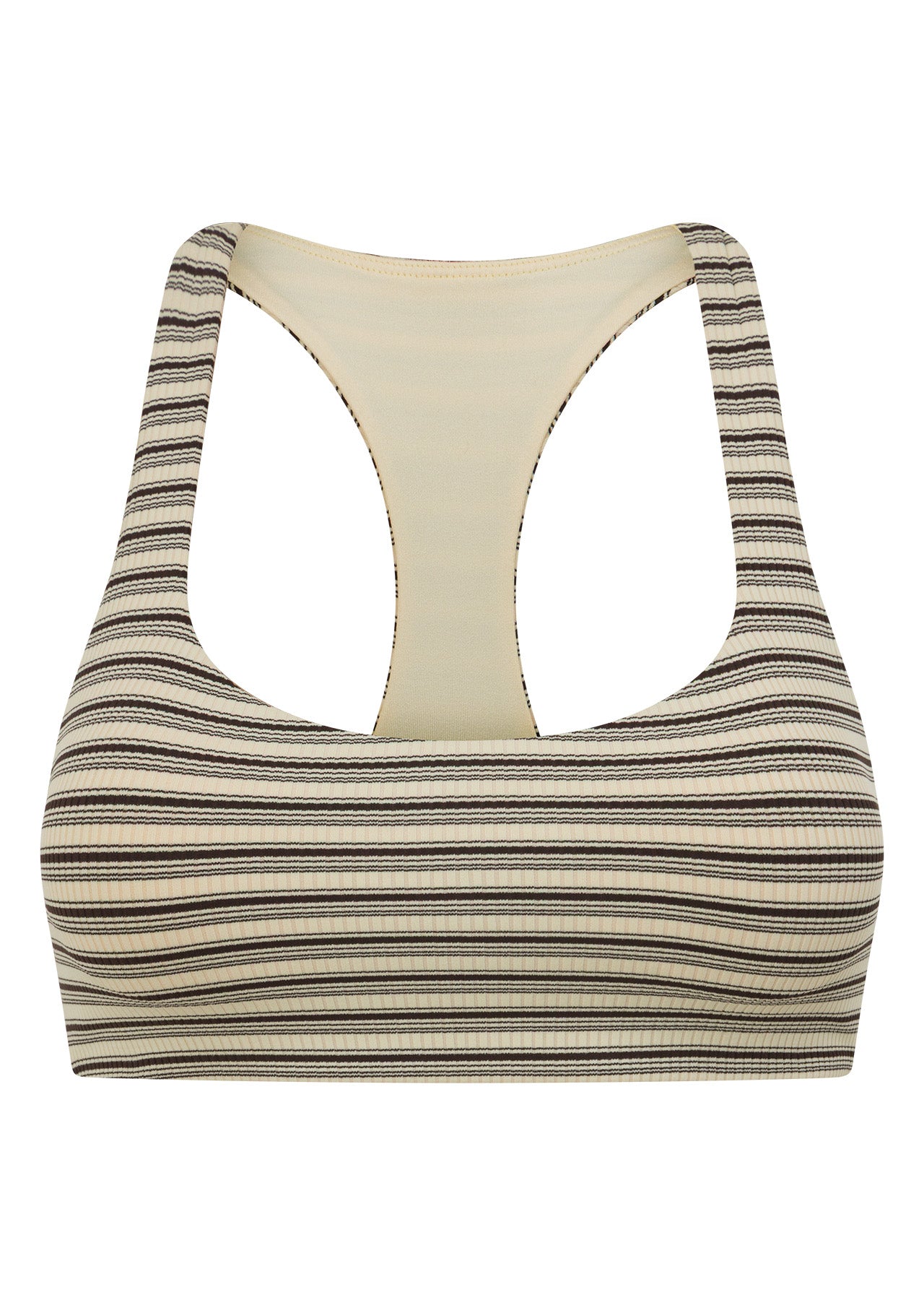 Lorna Jane Retro Stripe Sports Bra - Retro Stripe