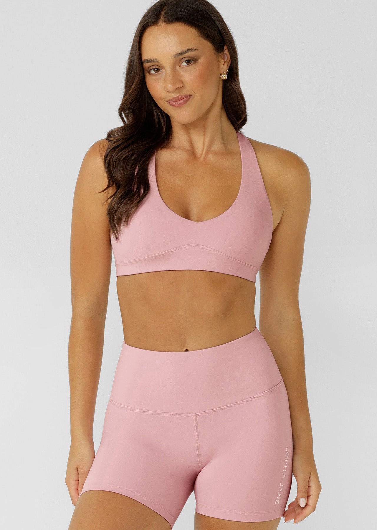 Lorna Jane Free Spirit Sports Bra - Dusty Rose