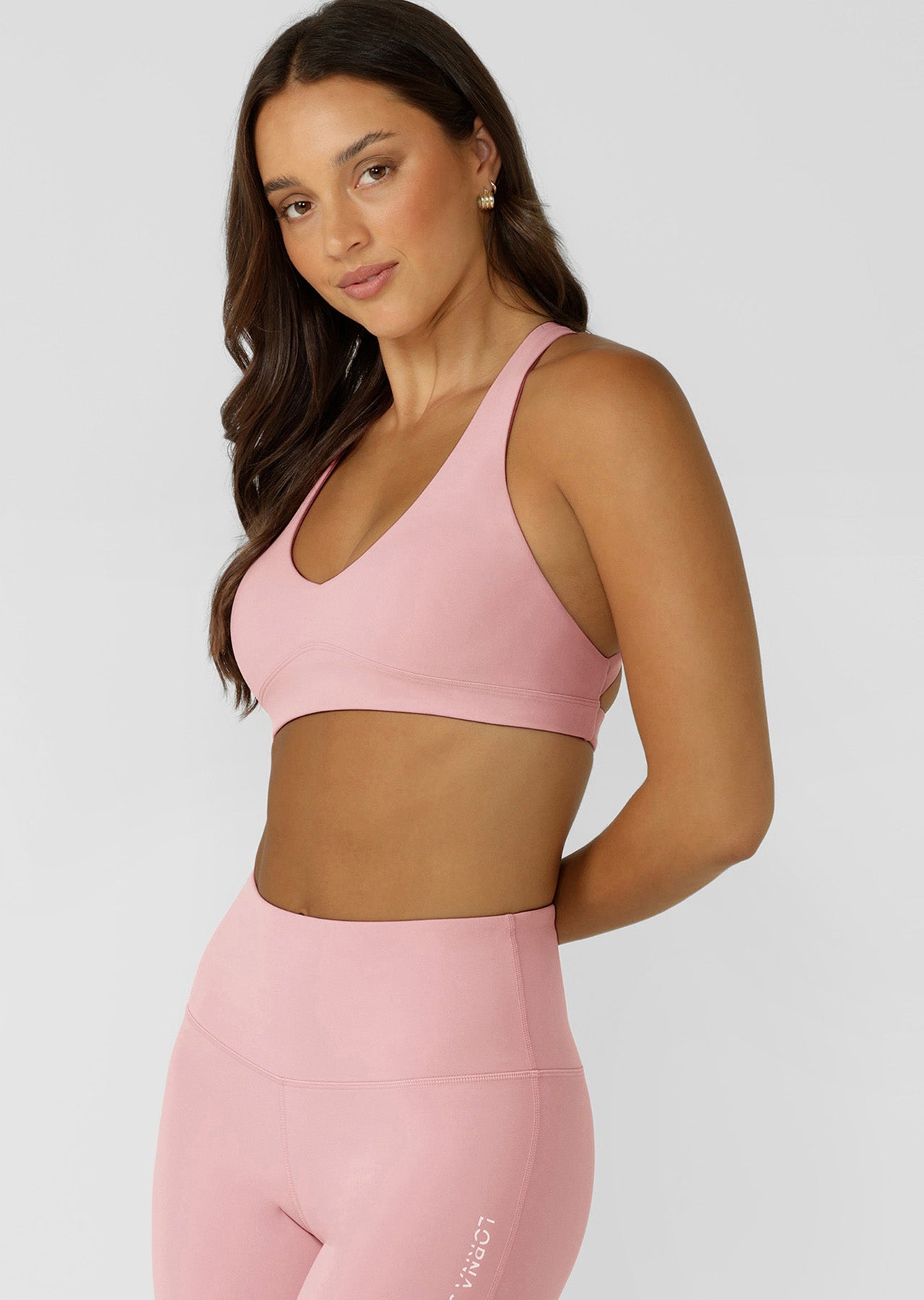Lorna Jane Free Spirit Sports Bra - Dusty Rose